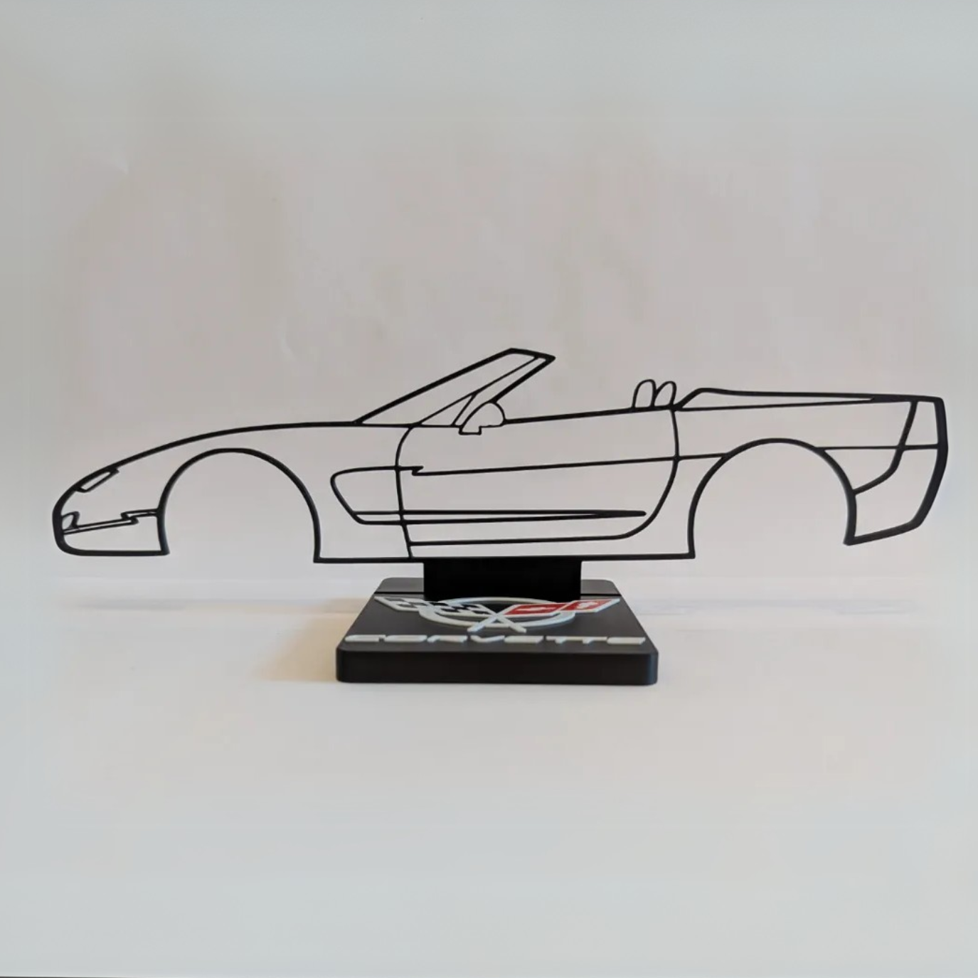 Chevrolet Corvette Convertible silhouette