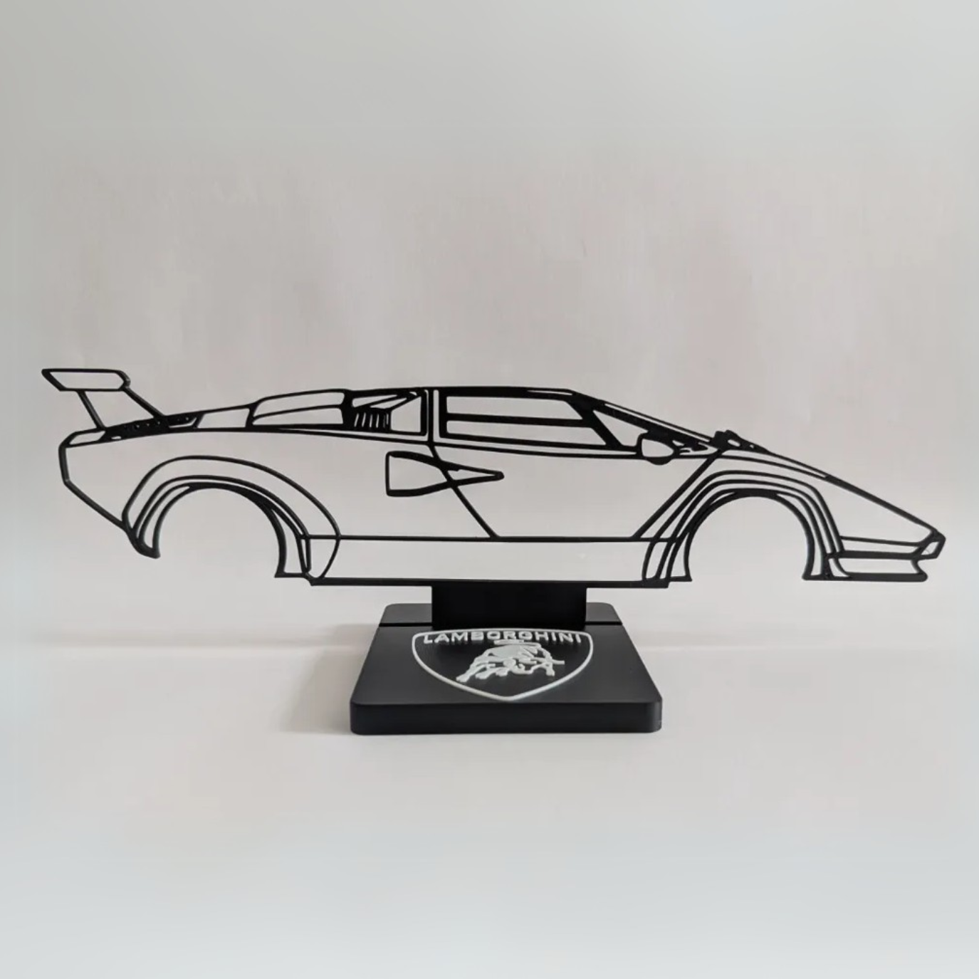 Lamborghini Countach silhouette