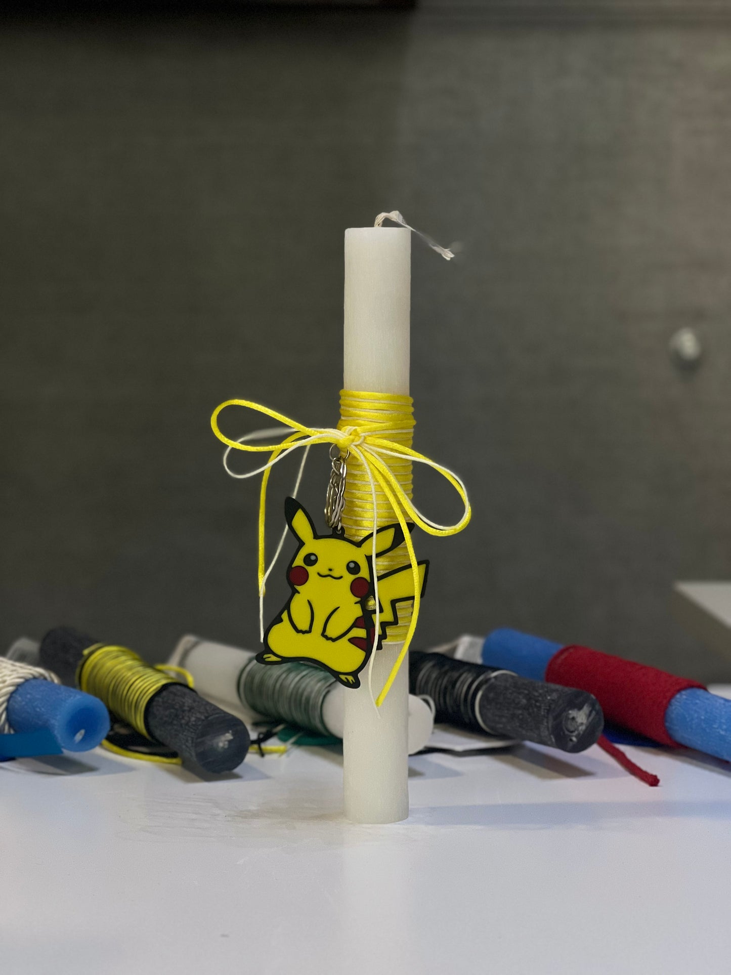 Easter Candle Pikachu
