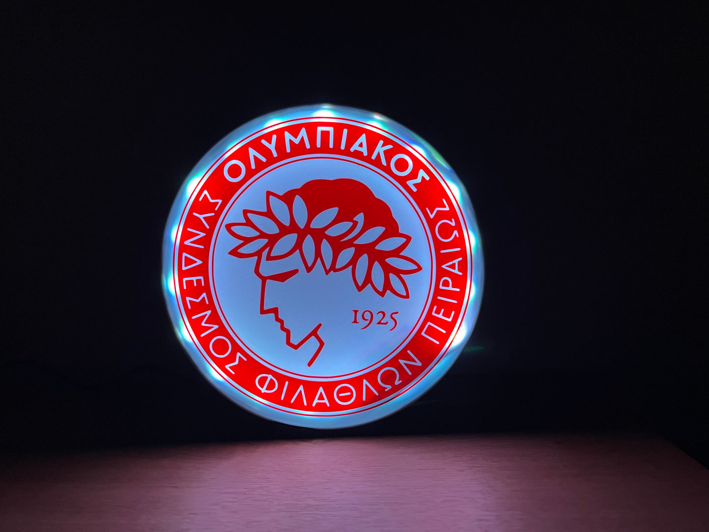 Easter Candle Olympiacos Logo