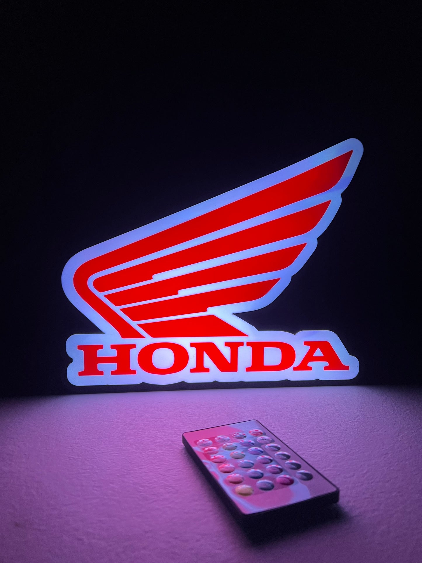Honda Motorcycle Logo Lighbox