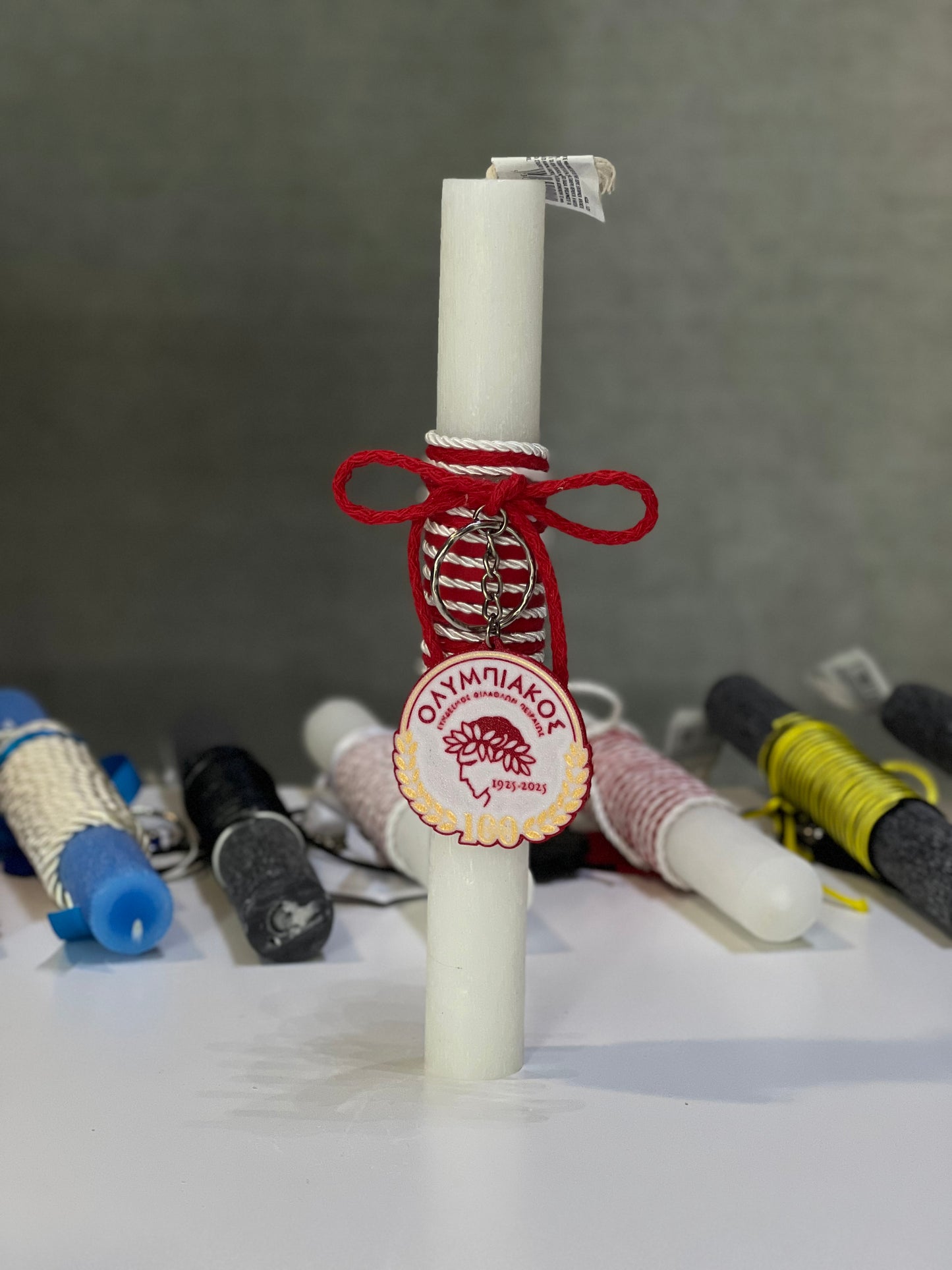 Easter Candle Olympiacos 100 Years