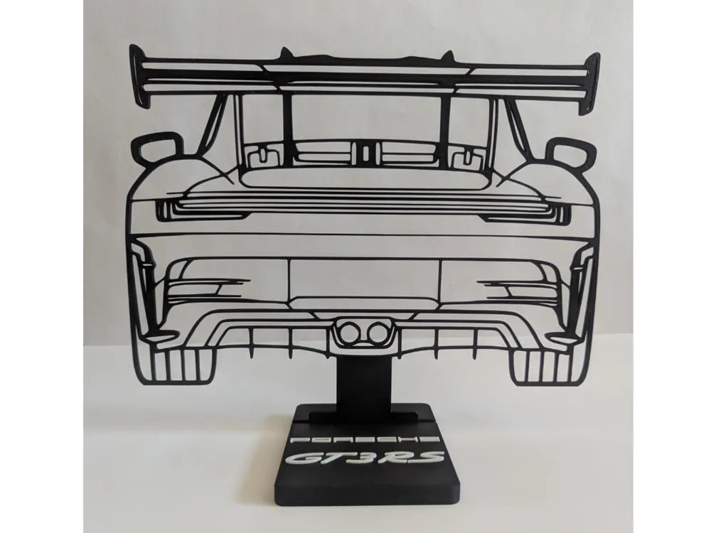 Porsche 911 GT3 RS rear silhouette