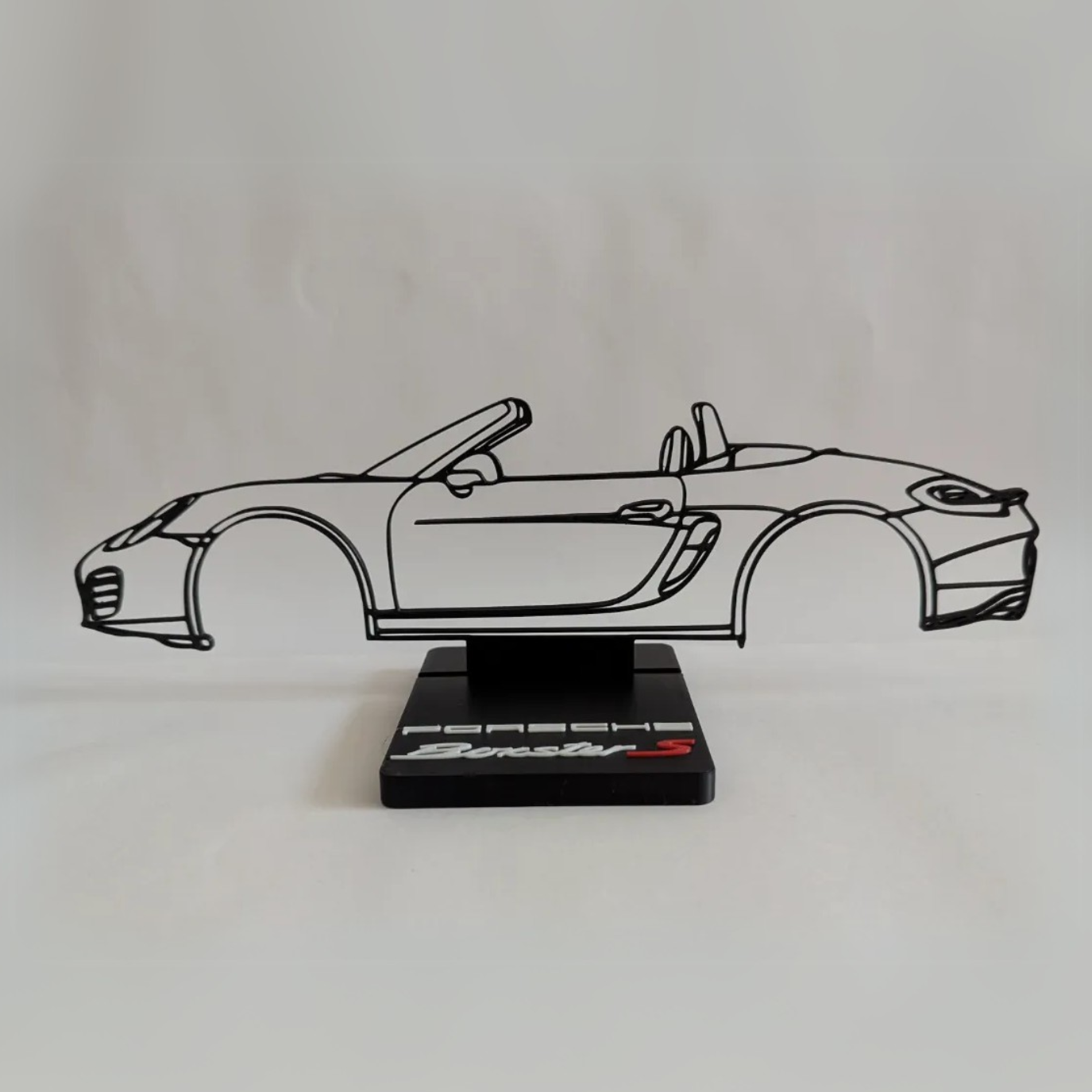 Porsche Boxster S silhouette