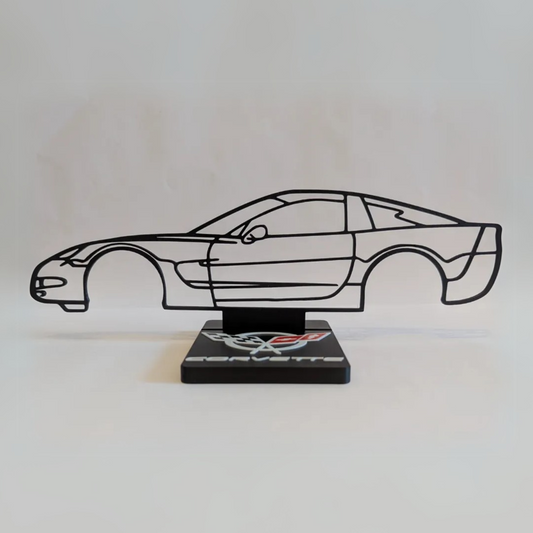 Chevrolet Corvette Targa Top silhouette