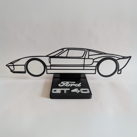 Ford GT40 silhouette