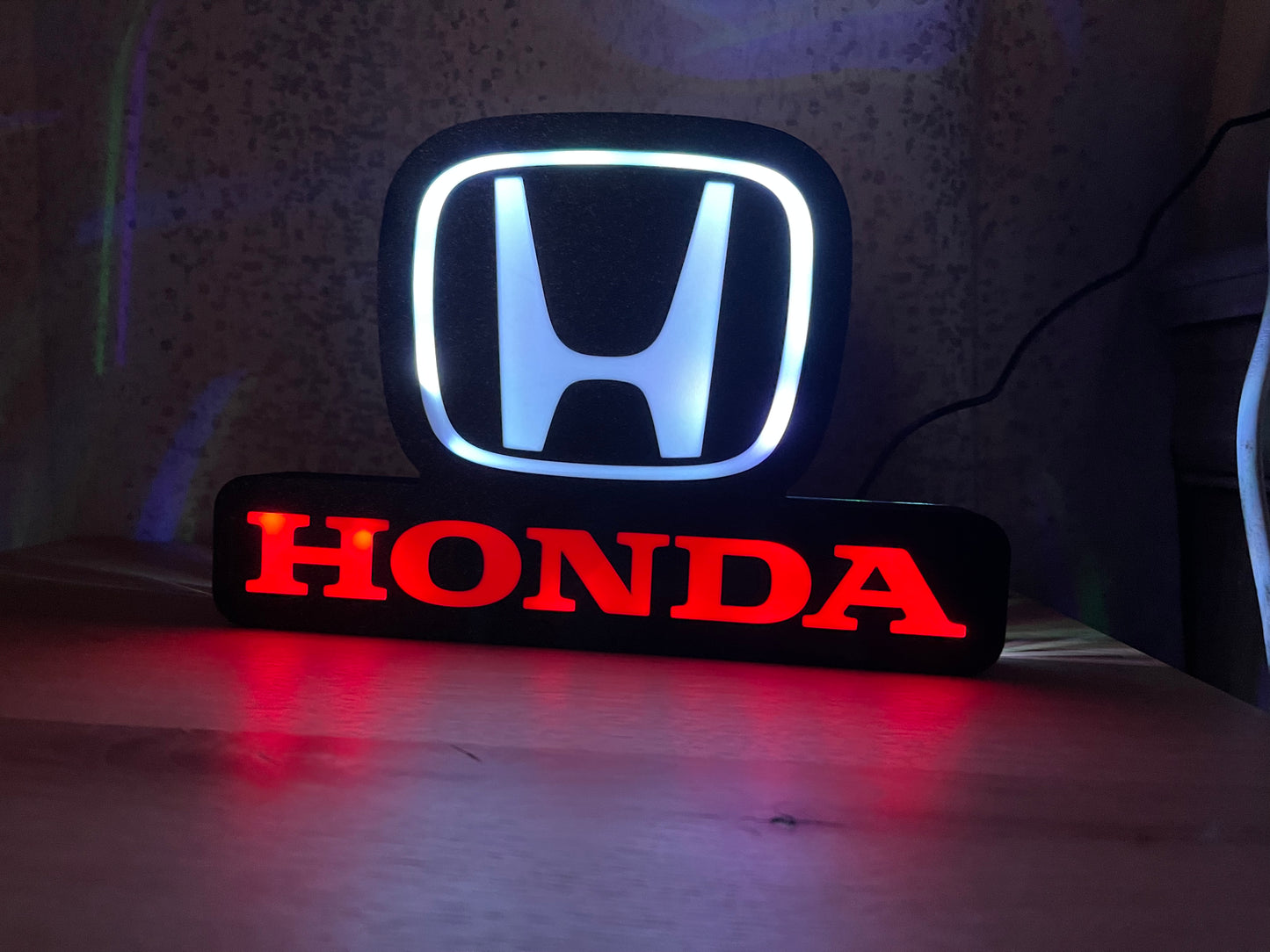 Honda Logo Light Box