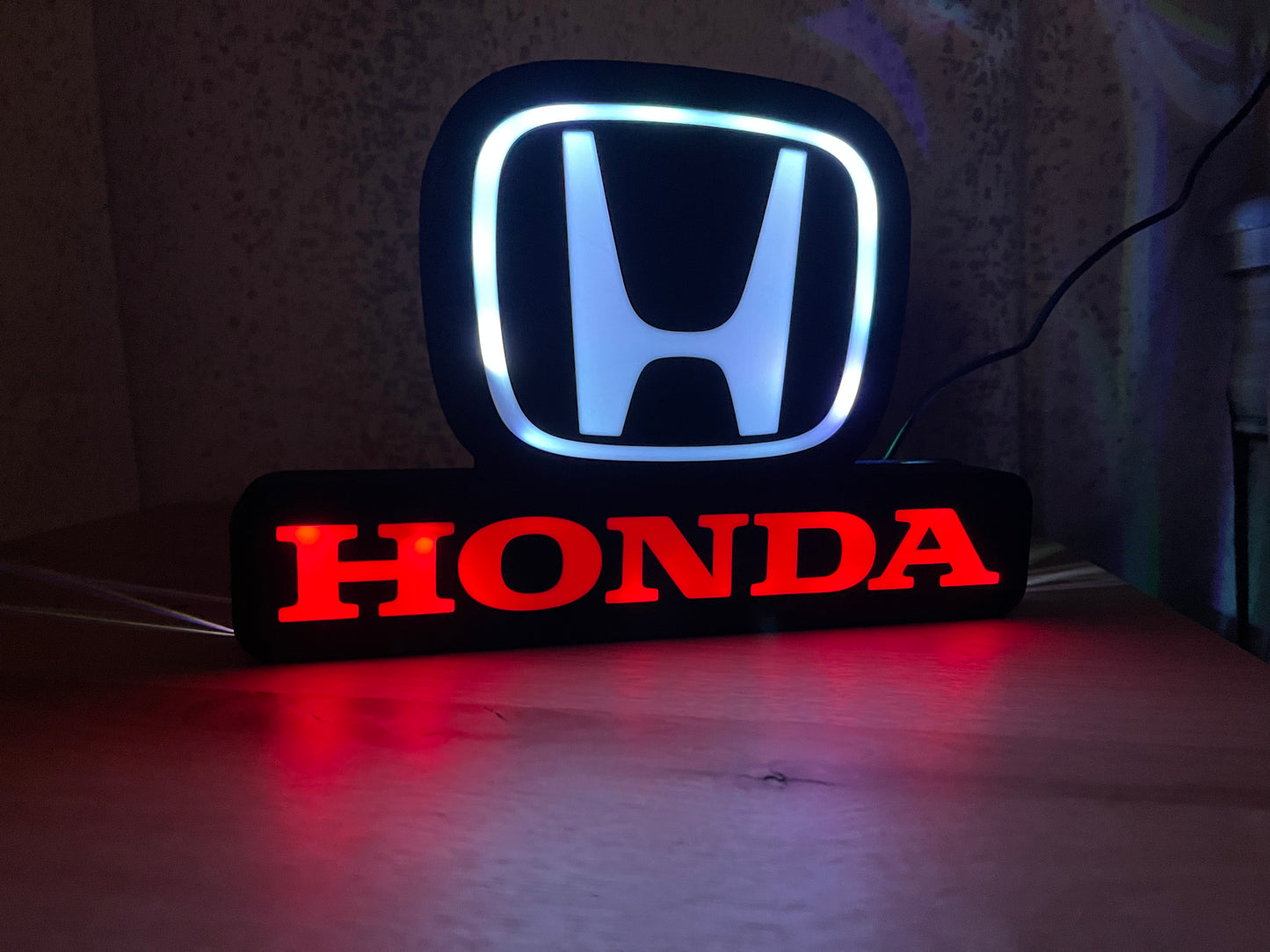 Honda Logo Light Box