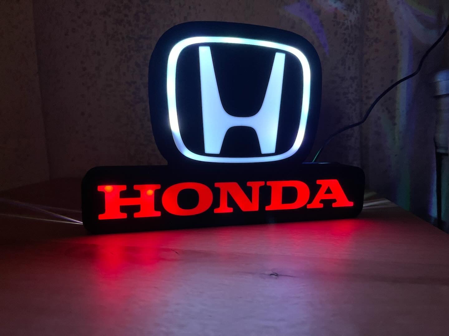 Honda Logo Light Box