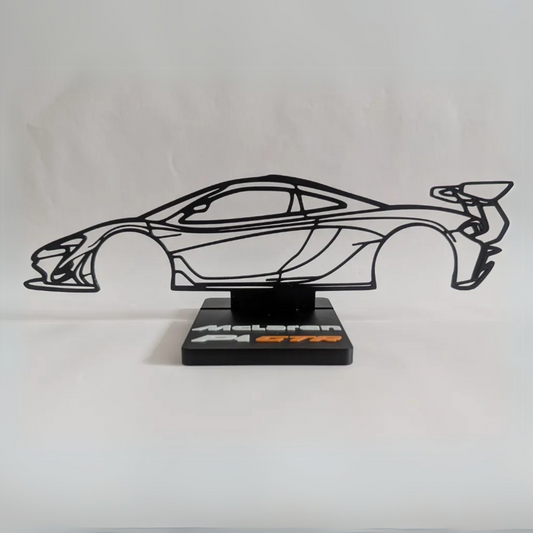 McLaren P1 GTR silhouette