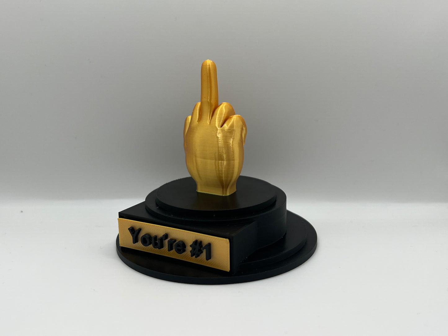 Trophy Middle Finger