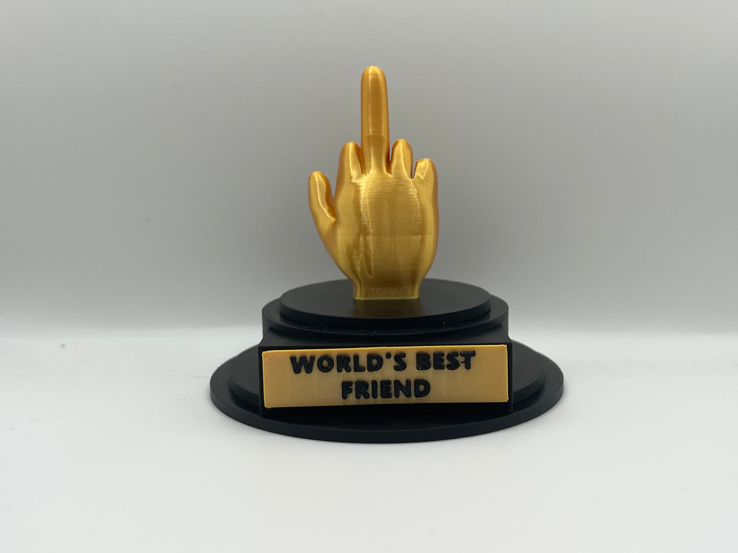 Trophy Middle Finger