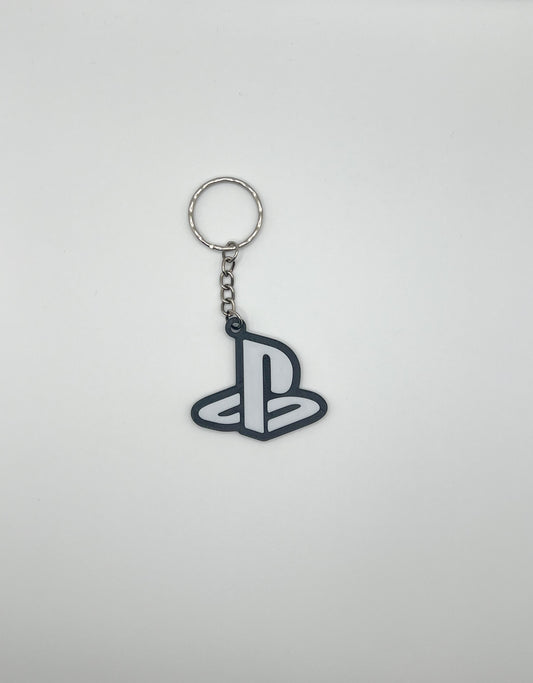 Playstation Logo Keychain