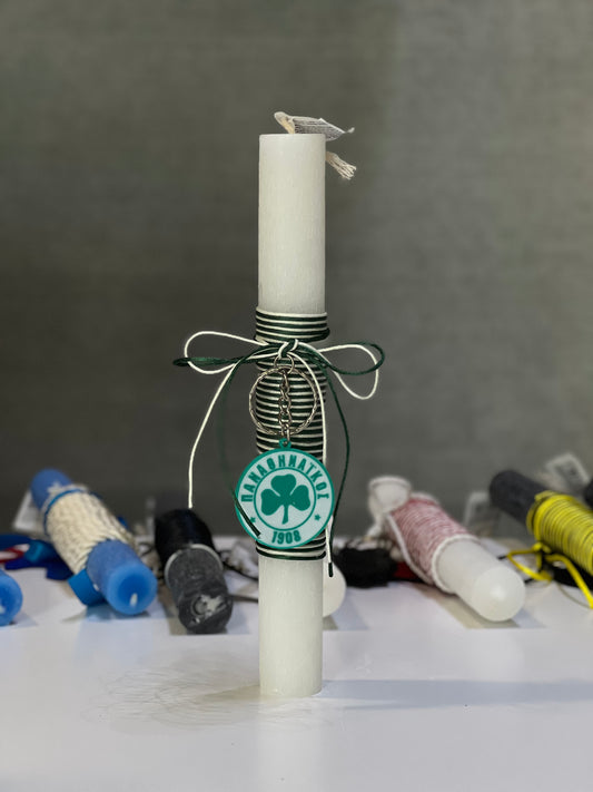 Easter Candle Panathinaikos FC