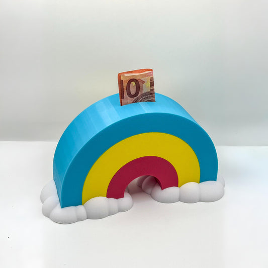 Rainbow Piggy Bank