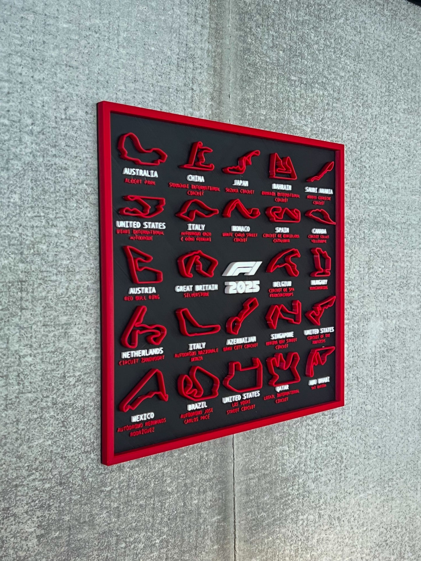 Formula 1 2025 Calendar