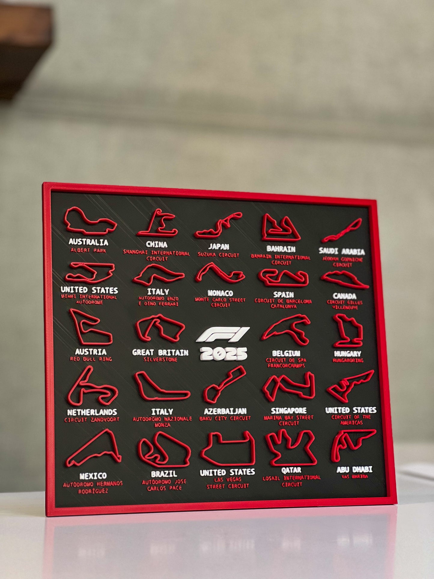 Formula 1 2025 Calendar