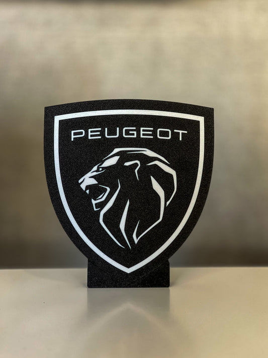 Peugeot New Logo Lightbox