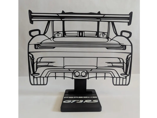 Porsche 911 GT3 RS rear silhouette