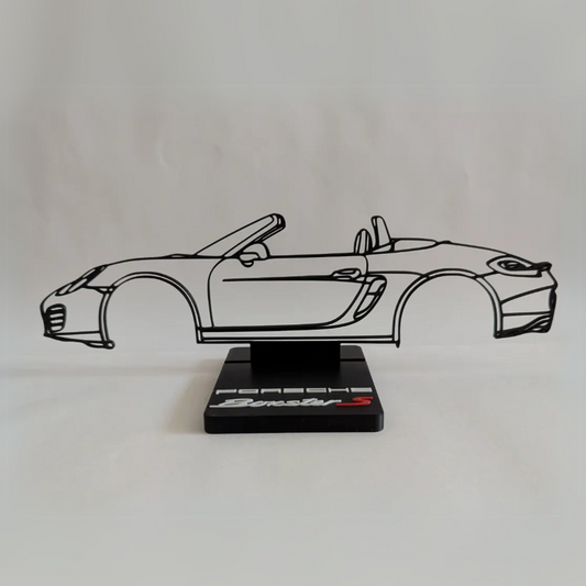 Porsche Boxster S silhouette