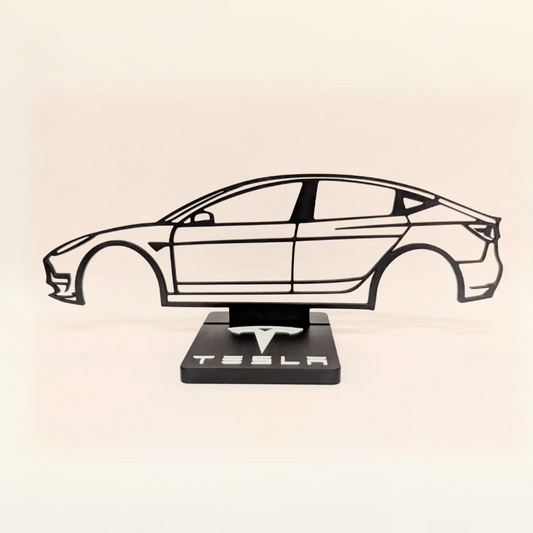 Tesla Model 3 silhouette