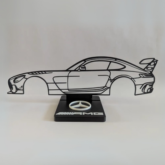 Mercedes-Benz AMG GT Black Series silhouette