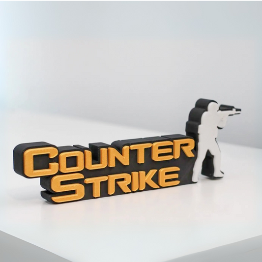 Counter Strike Logo Decor