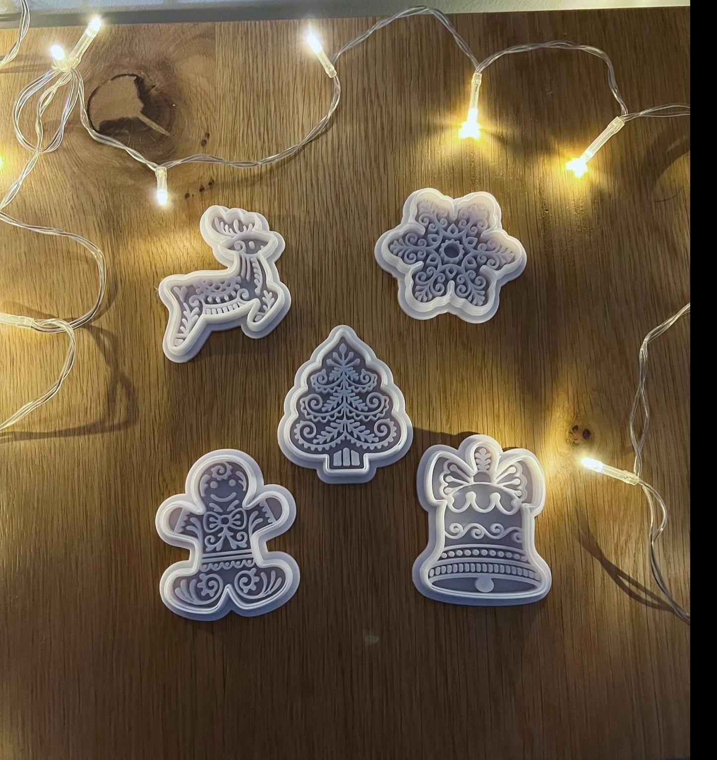 Christmas cookie cutters set