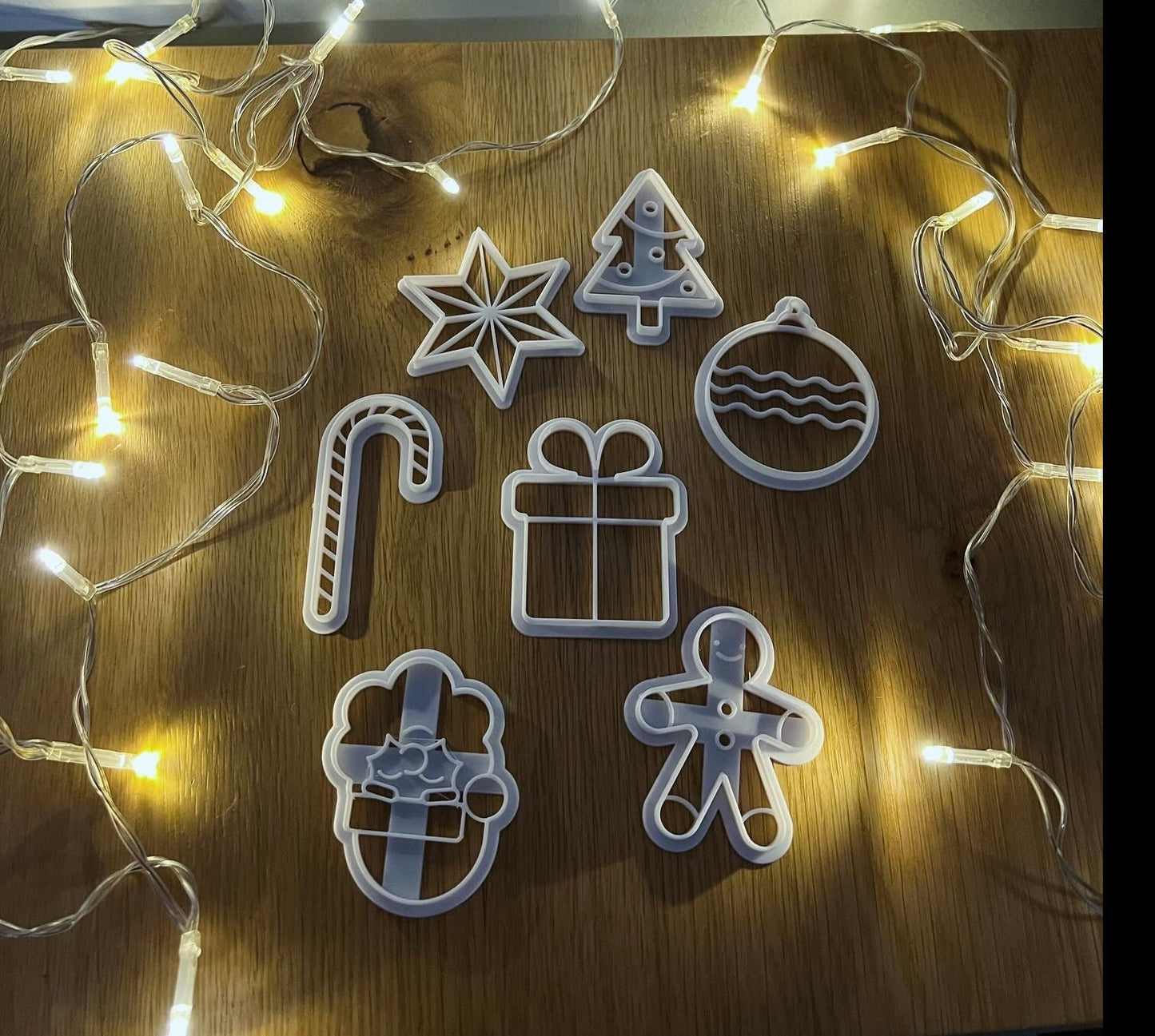 Christmas cookie cutters set